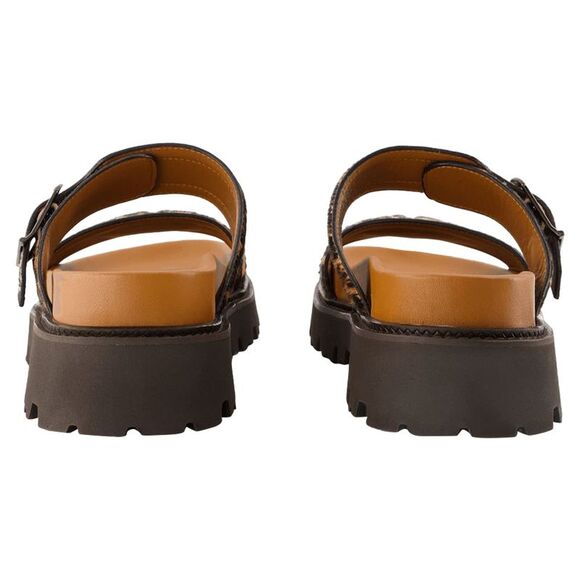 Ride Sandals - Zadig & Voltaire - Leather - Printed - Picture 3 of 3